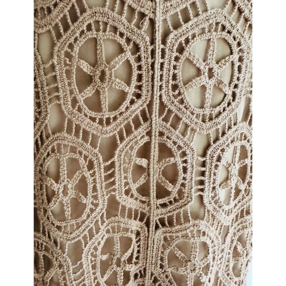 Studio JPR Women's Crochet Skirt Size PM petite medium, Beige - Picture 2 of 2